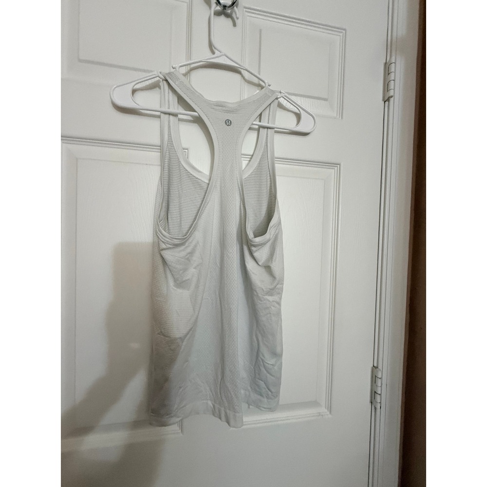 Lululemon Women Tank Top White Swiftly Tech Racerback 8 - Picture 2 of 6